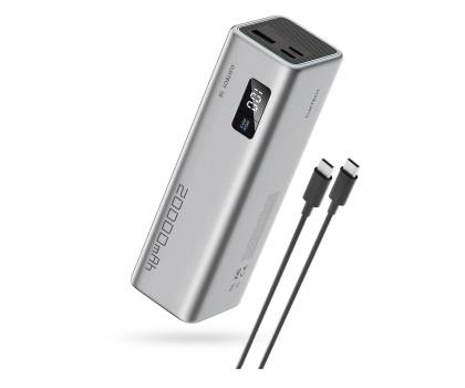 Powerbank Cuktech Powerbank CUKP200XGLGR 85W 20000mAh 2 x USB-C 1 x USB-A